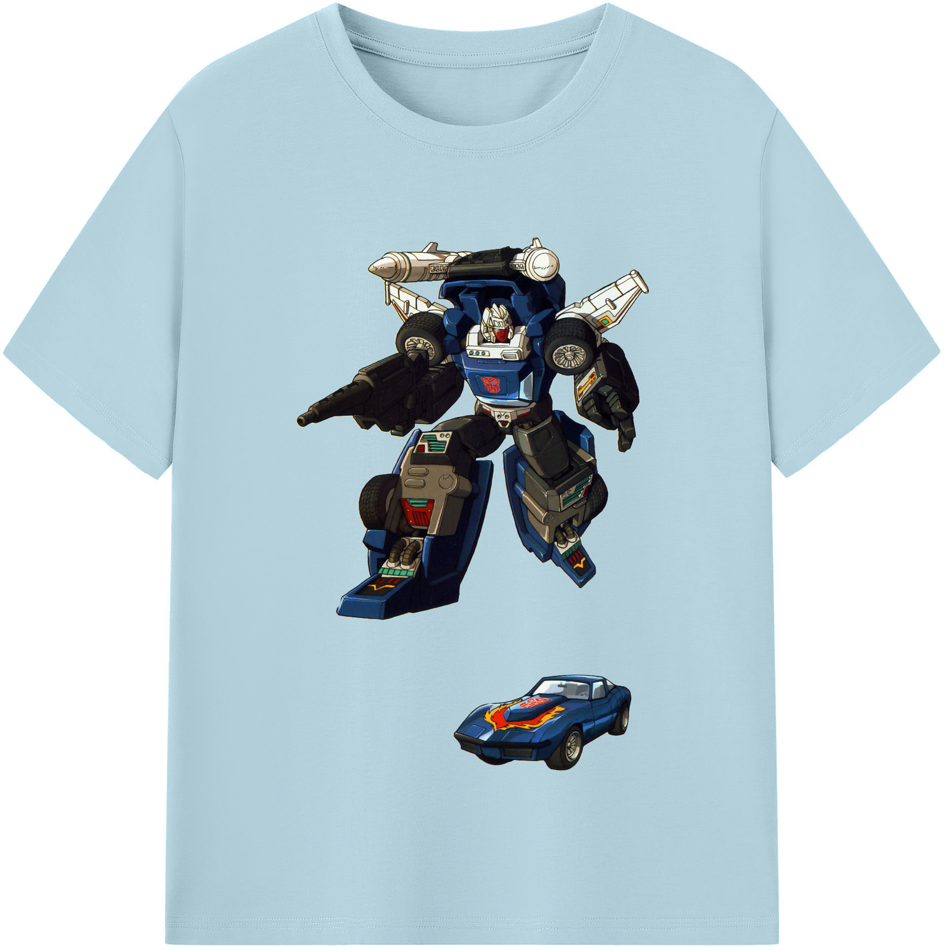 （画像用）  綿100％半袖Tシャツ（フロントプリント）
